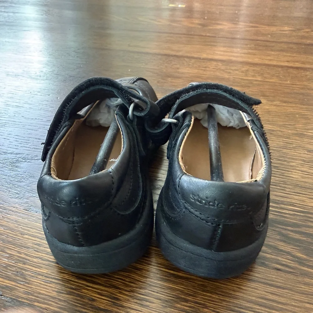 NWOT Stride Rite Black Mary Jane Girls Dress Shoes School Uniform Size 8.5